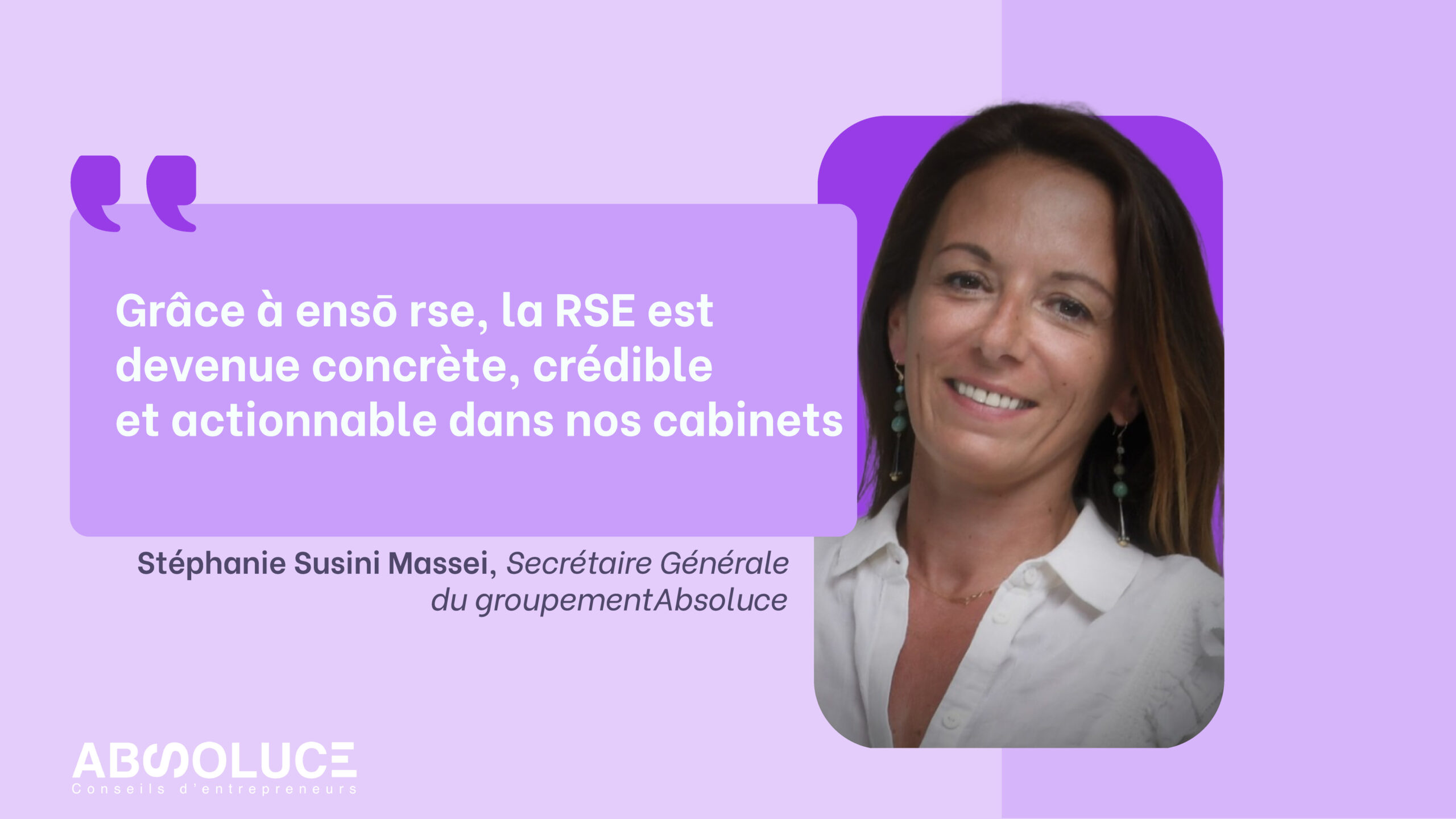 RSE en groupement comptable : le cas Absoluce